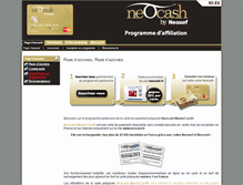 Tablet Screenshot of affiliation.neosurf.com
